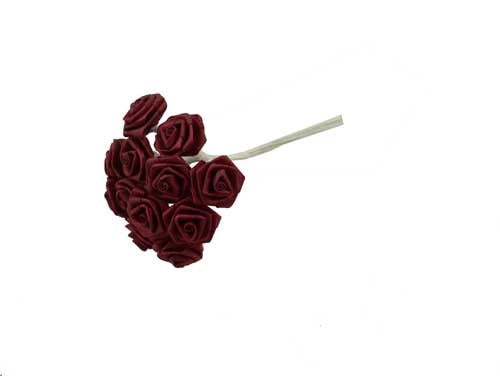 Ribbon Rose Flowers - Medium (144 Pcs)