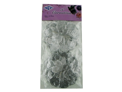 Capias - Carnation Flat Back Flowers (12 Pcs)