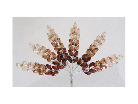 Acrylic Wheat Flowers (72 Pcs)