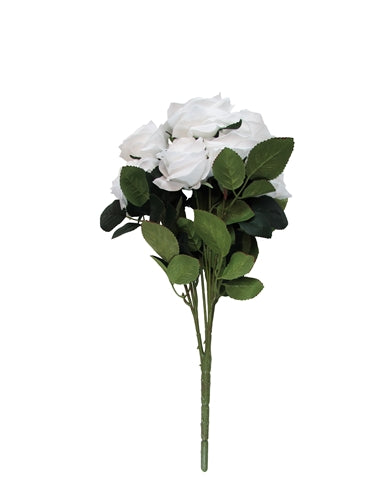 18" Rose Bush Bouquet - 10 Heads (1 Pc)