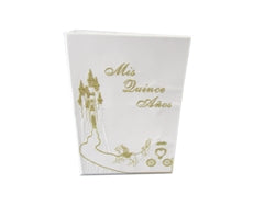 Premium Satin SPANISH BIBLE - MIS QUINCE ANOS - Cinderella (1 Pc)