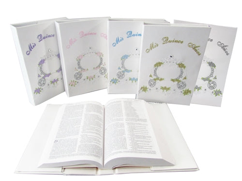 BIBLIA EN ESPAÑOL Satinado Premium - MIS QUINCE ANOS - Entrenador (1)