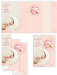 Load image into Gallery viewer, Baby Shower Invitation #602 (Italian Made) (10 Pc)
