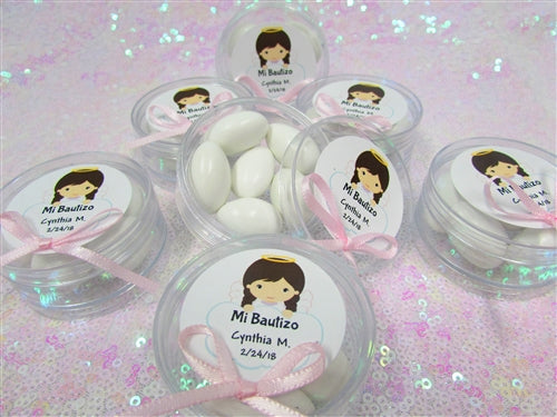 Custom Baptism Stickers - Round (1 Sheet)