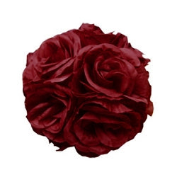 6" Roses Kissing Ball (1 Pc)