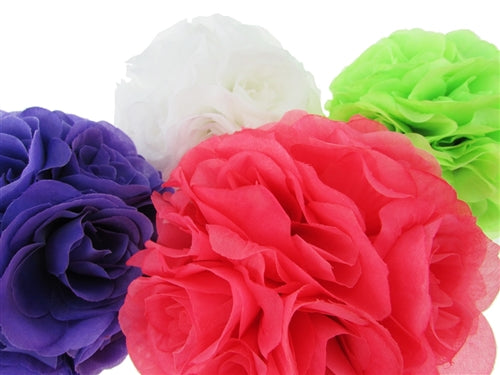 6" Roses Kissing Ball (1 Pc)