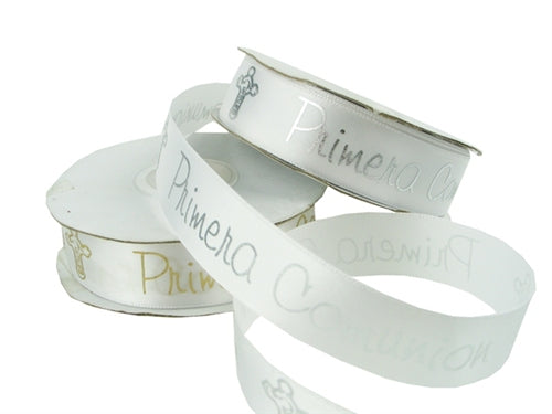 Cinta Estampada METÁLICA Satinada de 7/8
