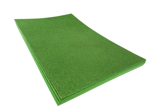 Láminas de espuma METALLIC GLITTER de 12" x 18" x 2 mm (10)
