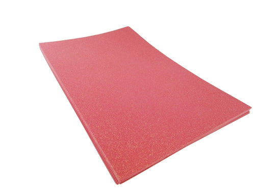 Láminas de espuma METALLIC GLITTER de 12" x 18" x 2 mm (10)
