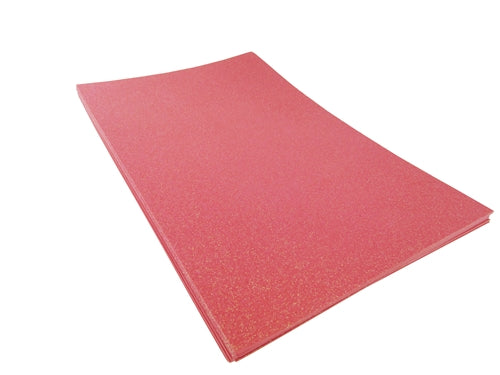 12" x 18" x 2mm METALLIC GLITTER Foam Sheets (10 Pcs)