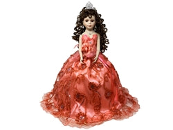 Load image into Gallery viewer, 18&quot; Porcelain Quinceanera - &quot;Last Doll&quot; # 18725 (1 Pc)
