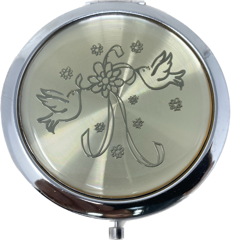 Load image into Gallery viewer, Compact Mirror Favors - Doves Design (12 Pcs)
