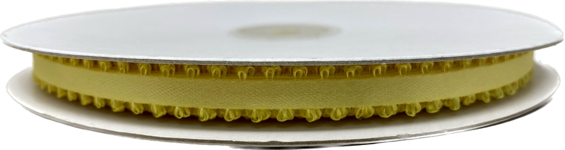 Load image into Gallery viewer, 3/16" Satin Picot Ribbon - Feathered Edges (50 Yds)
