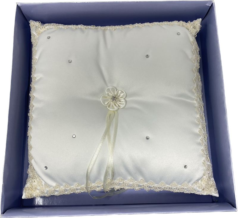 Load image into Gallery viewer, CLEARANCE - Premium Satin Ring & Tiara Pillow - 22 Styles! (1 Pc)