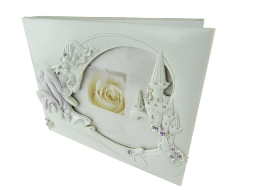 Premium Quinceanera Princess FRAME Guest Book (Spanish) (1)