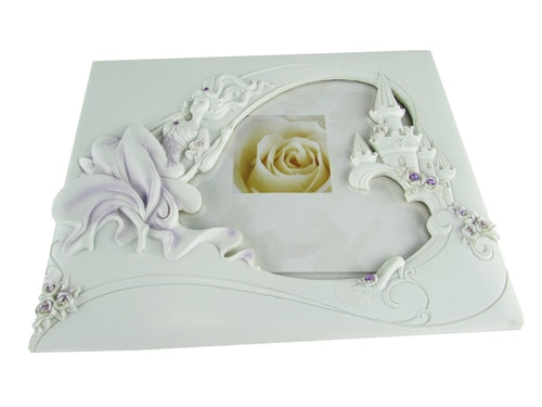 Premium Quinceanera Princess FRAME Guest Book (Spanish) (1)