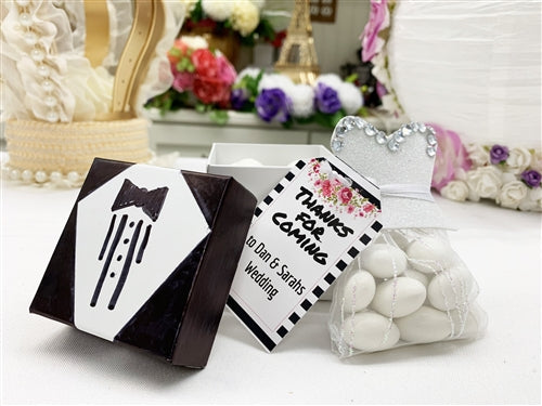 3" Personalized Wedding Favor Tags (24)