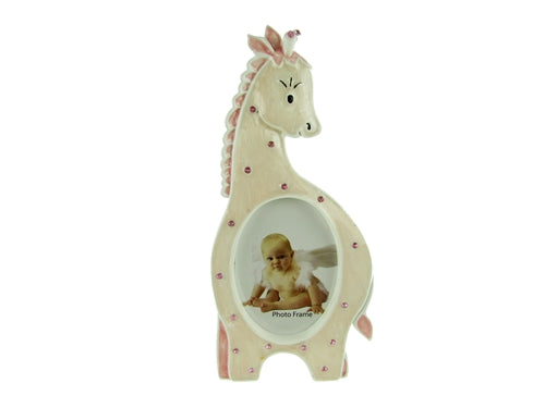 CLEARANCE - 6.25" Giraffe Picture Frame / Place Card Holder Favor (12 Pcs)