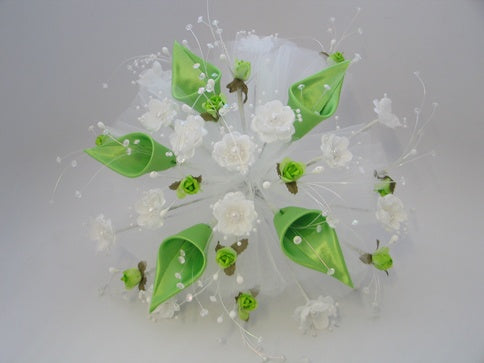 Round Artificial Floral Bouquet #2 (Small Size) (1 Pc)