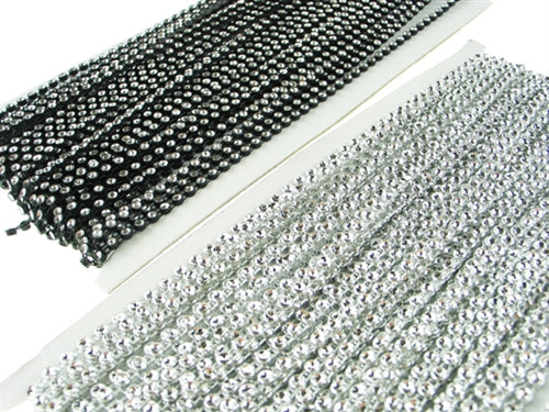 1/8" Diamond Mesh Bead Roll - 1 line (10 Yds)