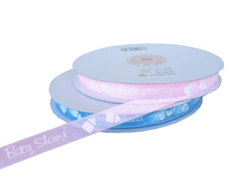 LIQUIDACIÓN - Listón Organza Estampado 3/8