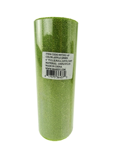 Load image into Gallery viewer, 6" GLITTERED Tulle Rolls (10 Yards)