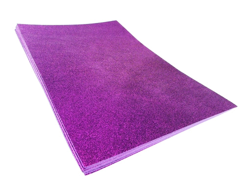 12" x 18" x 2mm METALLIC GLITTER Foam Sheets (10 Pcs)