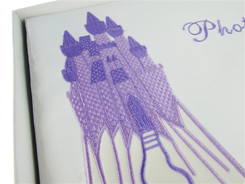 Premium Satin Embroidered -"Photo Album"- Cinderella Design(1)