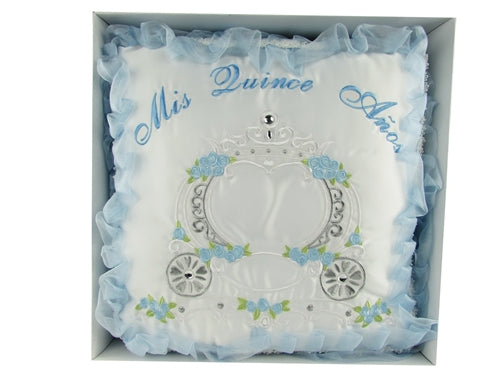 Premium - "MIS QUINCE ANOS" - Kneeling Pillow - Coach Design (1 Pc)
