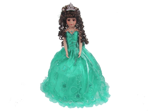 Load image into Gallery viewer, 18&quot; Porcelain Quinceanera - &quot;Last Doll&quot; # 18725 (1 Pc)
