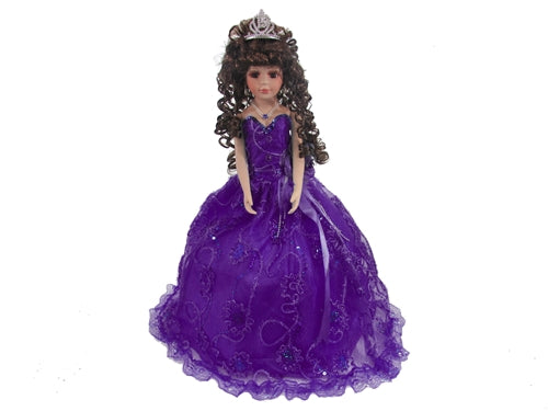 Load image into Gallery viewer, 18&quot; Porcelain Quinceanera - &quot;Last Doll&quot; # 18725 (1 Pc)
