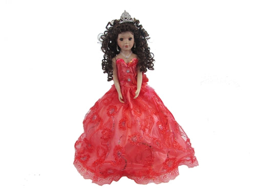 Load image into Gallery viewer, 18&quot; Porcelain Quinceanera - &quot;Last Doll&quot; # 18725 (1 Pc)
