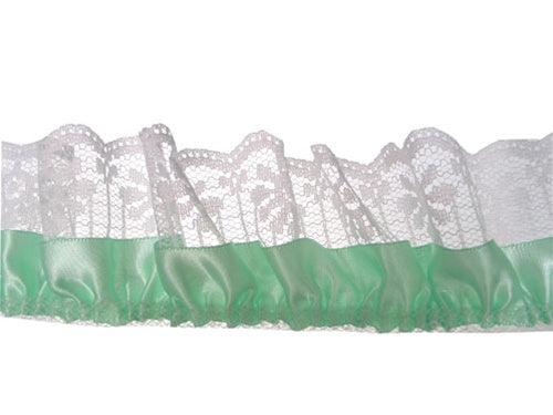 Load image into Gallery viewer, 2" Satin & Lace Trim - Large (5 Yds)