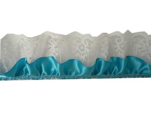 2" Satin & Lace Trim - Large (5 Yds)