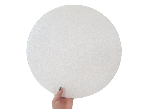 12 Pack, 8 White StyroFoam Disc, DIY Polystyrene Foam Craft Supplies