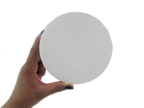 Load image into Gallery viewer, 5&quot; x 1&quot; SMOOTH FOAM Craft Discs (12 Pack)
