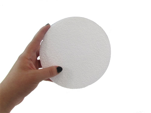 Styrofoam Discs, 6 x 1-1/4 - 046501106100
