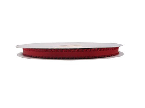 Load image into Gallery viewer, 3/16" Satin Picot Ribbon - Feathered Edges (50 Yds)