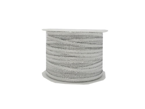 Load image into Gallery viewer, 1/8" Satin Ribbon w/ Metallic Edges (50 Yds)