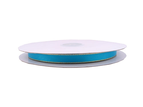 3/8" Satin Ribbon w/ Metallic Edges (50 Yds)