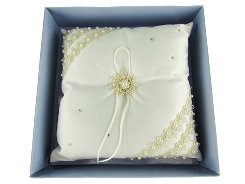 Load image into Gallery viewer, CLEARANCE - Premium Satin Ring &amp; Tiara Pillow - 22 Styles! (1 Pc)
