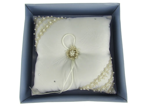 Load image into Gallery viewer, CLEARANCE - Premium Satin Ring &amp; Tiara Pillow - 22 Styles! (1 Pc)
