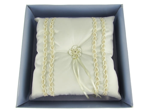 CLEARANCE - Premium Satin Ring & Tiara Pillow - 22 Styles! (1 Pc)