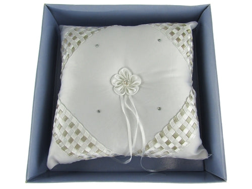 Load image into Gallery viewer, CLEARANCE - Premium Satin Ring &amp; Tiara Pillow - 22 Styles! (1 Pc)
