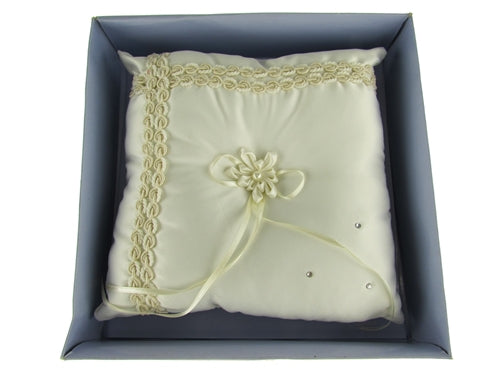 Load image into Gallery viewer, CLEARANCE - Premium Satin Ring &amp; Tiara Pillow - 22 Styles! (1 Pc)
