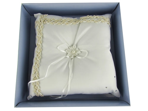 Load image into Gallery viewer, CLEARANCE - Premium Satin Ring &amp; Tiara Pillow - 22 Styles! (1 Pc)
