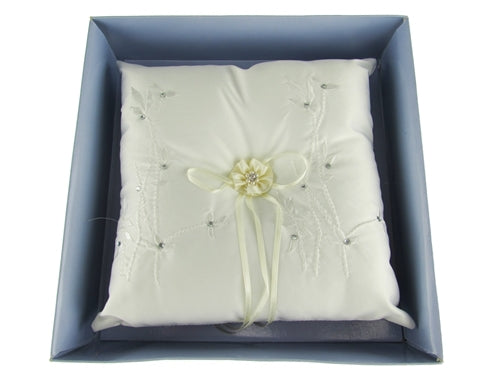 Load image into Gallery viewer, CLEARANCE - Premium Satin Ring &amp; Tiara Pillow - 22 Styles! (1 Pc)
