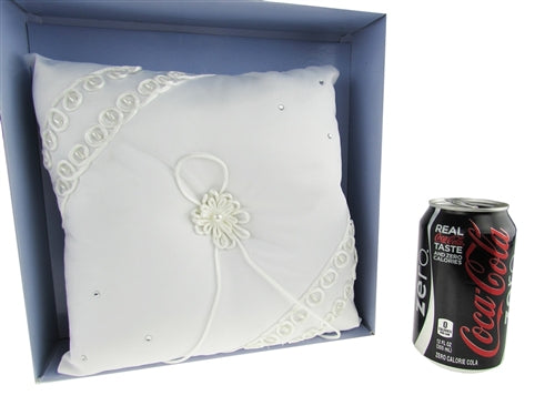 Load image into Gallery viewer, CLEARANCE - Premium Satin Ring &amp; Tiara Pillow - 22 Styles! (1 Pc)
