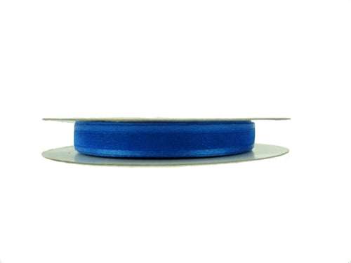 Cinta de organza transparente brillante de 3/8" con bordes satinados (25 yardas)