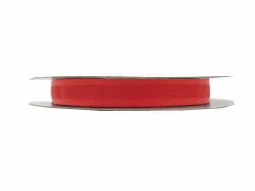 Cinta de organza transparente brillante de 3/8" con bordes satinados (25 yardas)